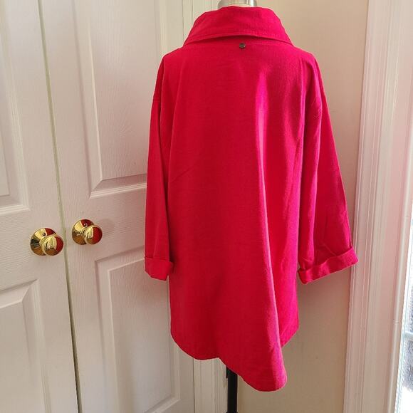 Soft Surroundings Port Royale Red Poppy Tunic - Picture 2 of 11